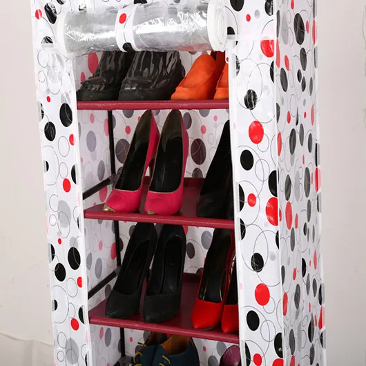 
2020 factory sell best selling wholesale 7 layer shoe rack cabinet folding waterproof Shoe rack 