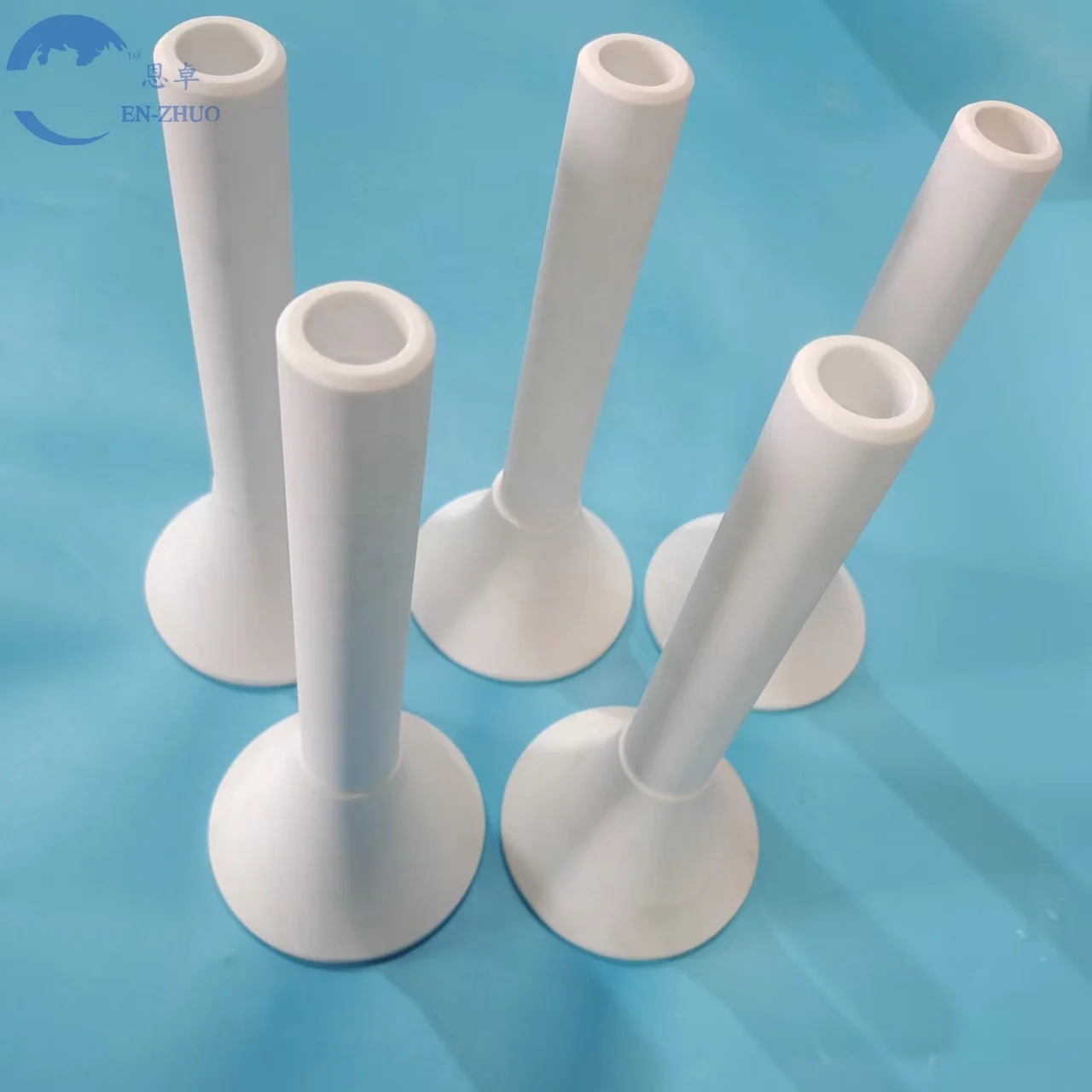 EZ-The manufacturer supplies high temperature 95 alumina ceramic wear resistance al2o3 tube for slurry/Cement powder/ cemen