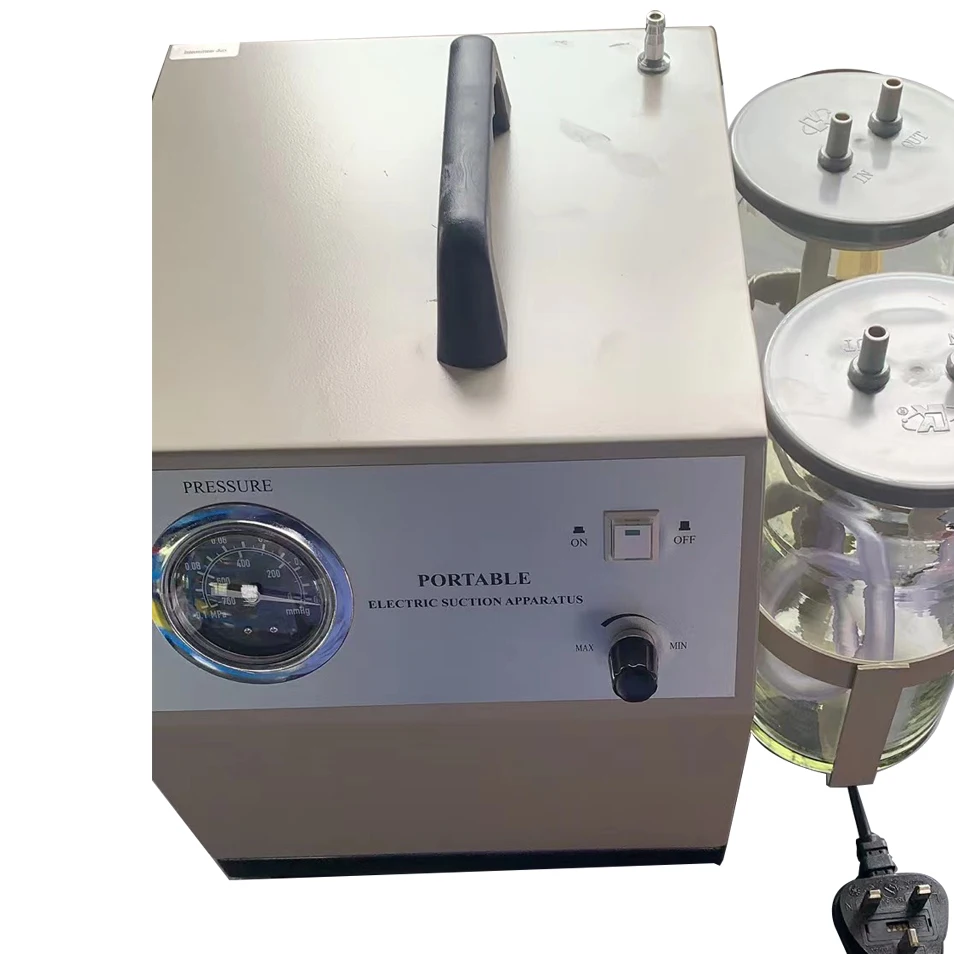 Emergency Portable Suction Unit Foinoe Medical Surgery Portable Emergency High Vacuum Flow Suction Unit