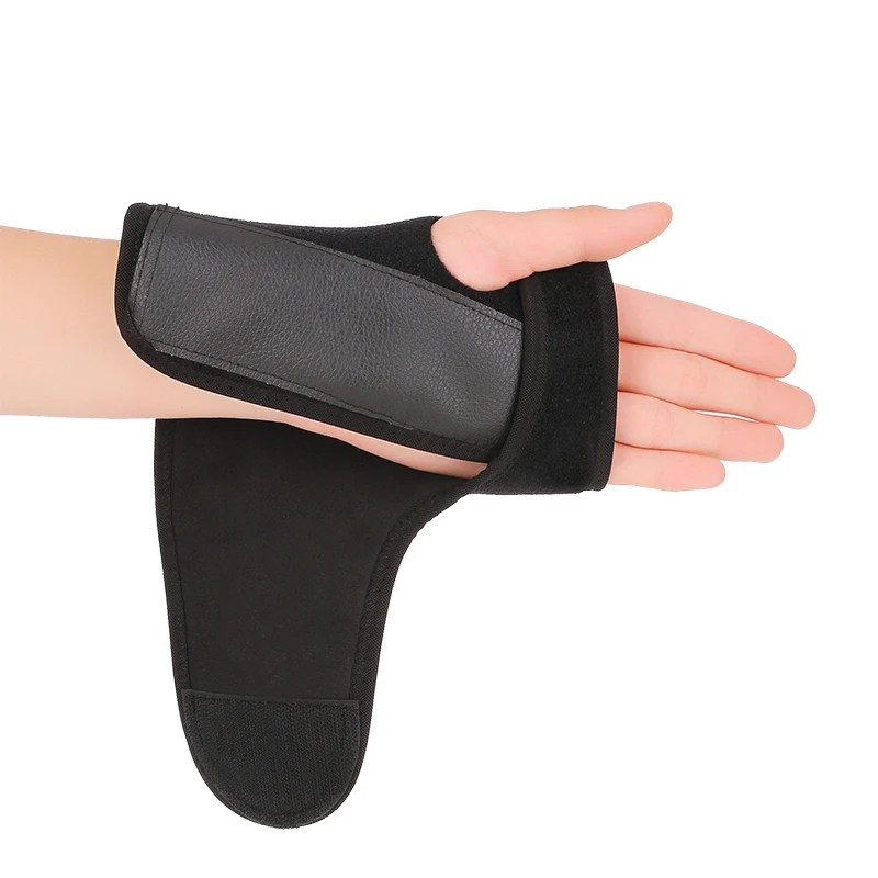 New Design Carpal Tunnel Custom Label Wrist Brace Black Wrist Support Splint