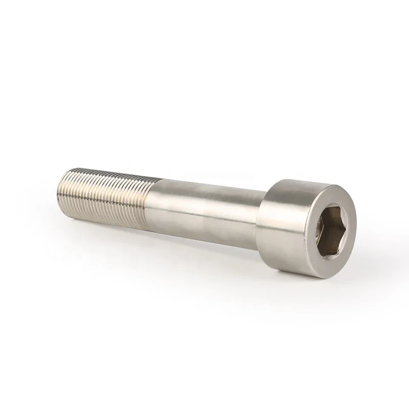 DIN912 Stainless Steel Half Thread Hexagon Socket Head Allen Screws Without Knurling