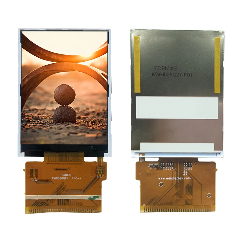 240x320 ЖК-экран небольшого размера 2,8 дюйма TFT ЖК-модуль с 37 Pin FPC
