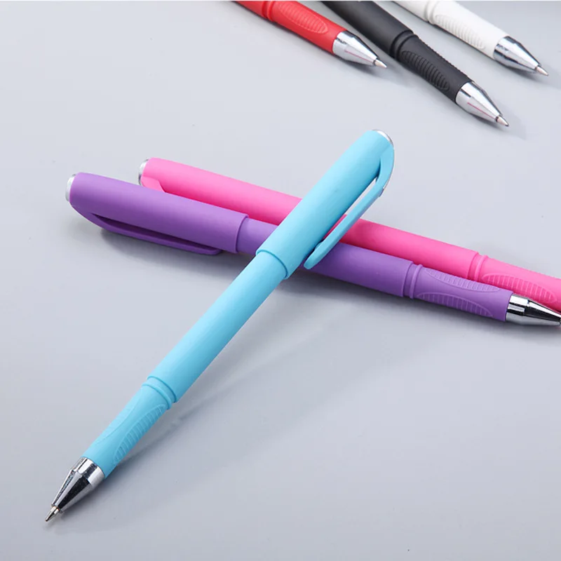2023 hot sale Free Samples Plastic Gel Ink Pen 0.5mm Tip Liquid Gel Pens Premium Roller Pen For Advertising Promotion