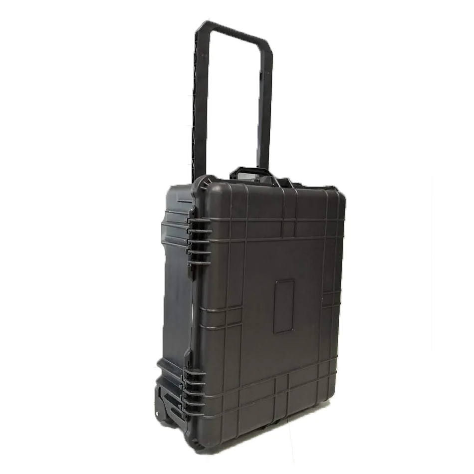 Hard shell waterproof plastic suitcase rugged trolley carrying case safety instrument case toolsbox