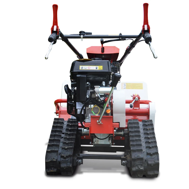Remote Control Lawn Mower  0608L Wheeled Small Walk-Behind Lawn Mower Crawler Climbing Lawn Mower
