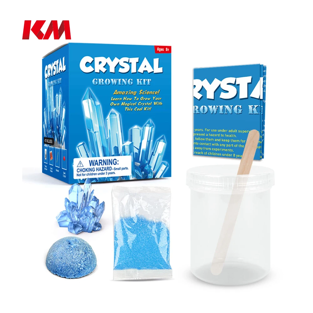 Лучшее качество DIY научный эксперимент обучающая игрушка для детей кристалл наука набор с увеличивающимся кристаллом различные виды игрушек