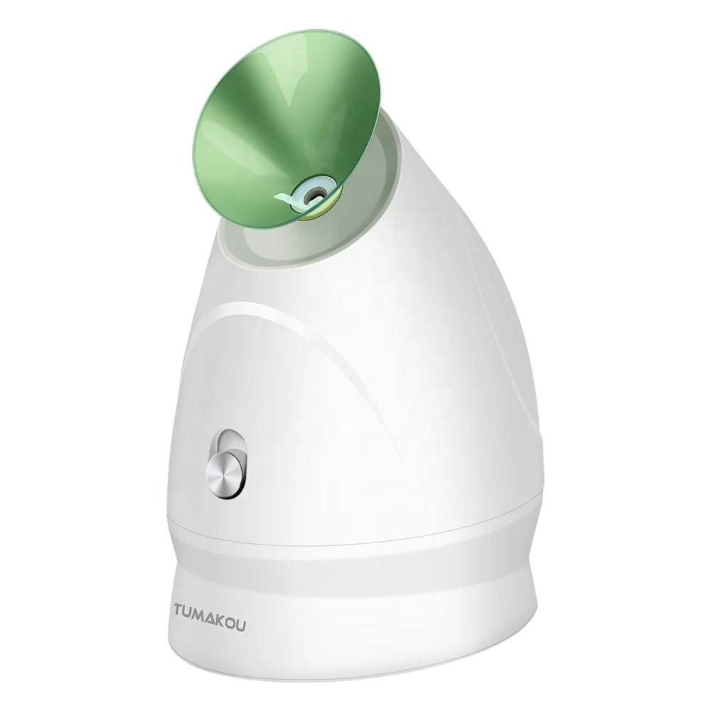 
TUMAKOU Facial Steamer - Nano Ionic Face Steamer for facial - COOL Warm Mist - 25 & 60 Min Steam Time - Home SPA Face Humidifier 