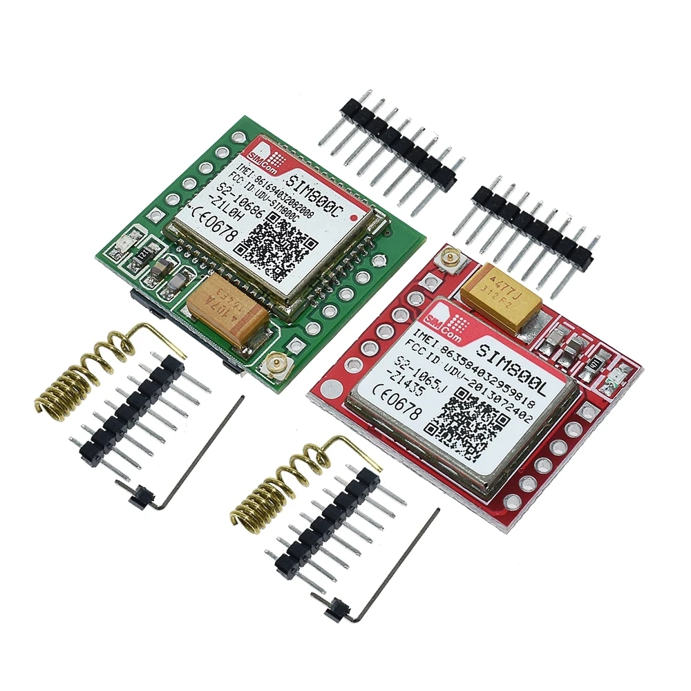 WAVGAT Наименьший SIM800L SIM800C GPRS GSM модуль MicroSIM карта основная плата четырехдиапазонный TTL последовательный порт