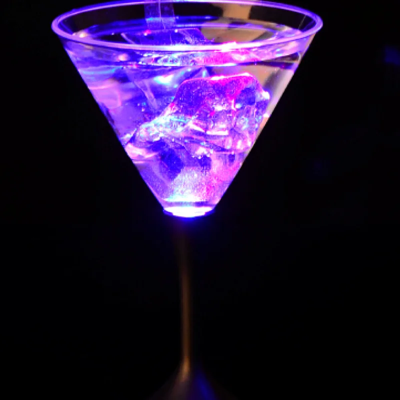 6.5 oz Light Beer  Cup Party Flashing Light up Induction Luminous Plastic LED Beer Cup