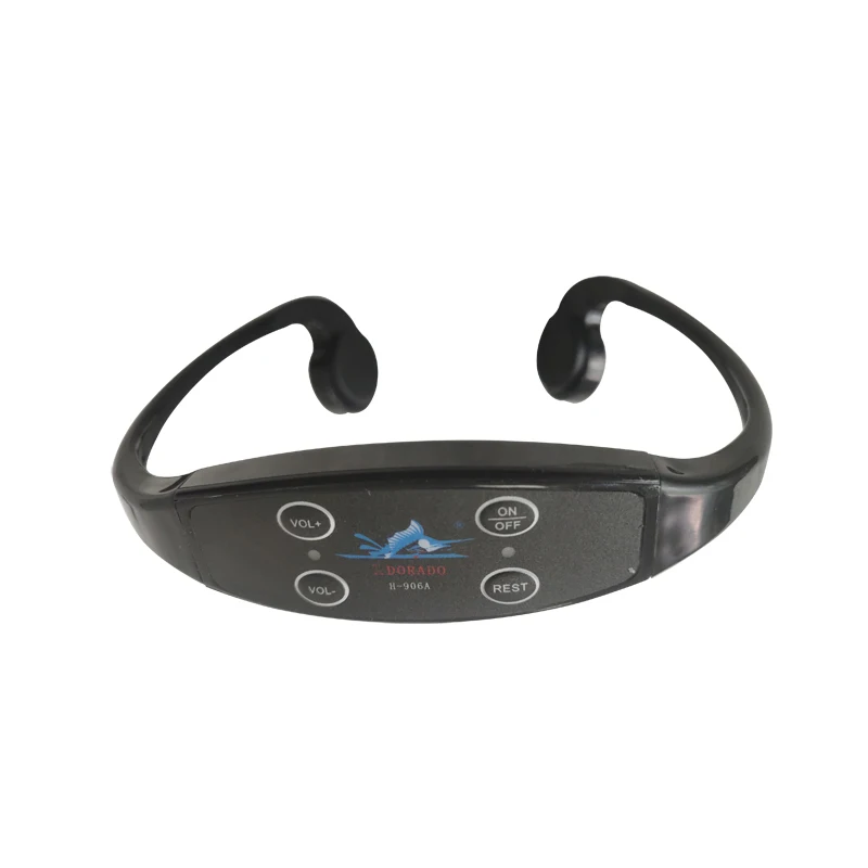 
H-907 Water Proof Headsets Magnetic Charging Bone Conduction 7 Channels Swimming Receiver Headphones 