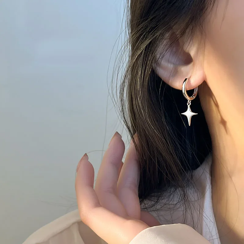 Natuna Classic 925 Silver Earring Jewelry Sterling Silver Hypoallergenic  Earrings Cross Religious Earrings For Women