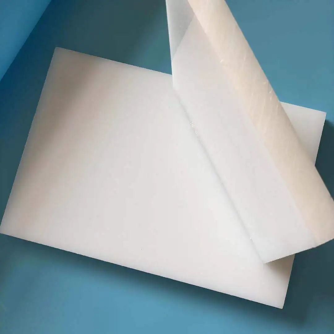 Самоклеящиеся прессы изготовленные по технологии UHMWPE самоклеящиеся пластиковые листы чисто белого цвета хорошее сопротивление машины простота использования заводская цена