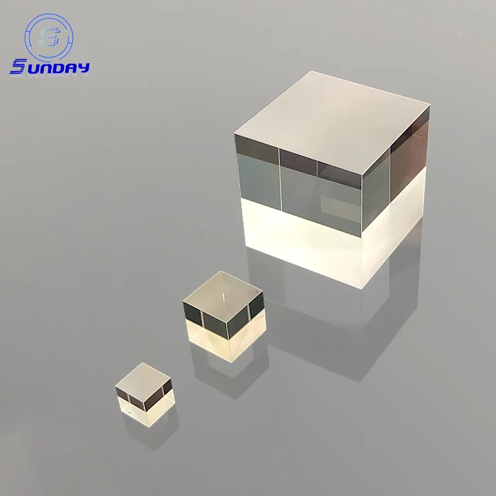 PBS 5mm 25.4mm 25mm pbs prism cube Hight Power Polarization Beamsplitter