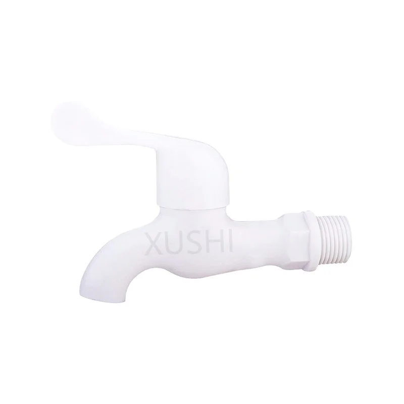 Одна ручка настенный открытый водопроводный кран пластик abs кран водопроводной воды для кухни