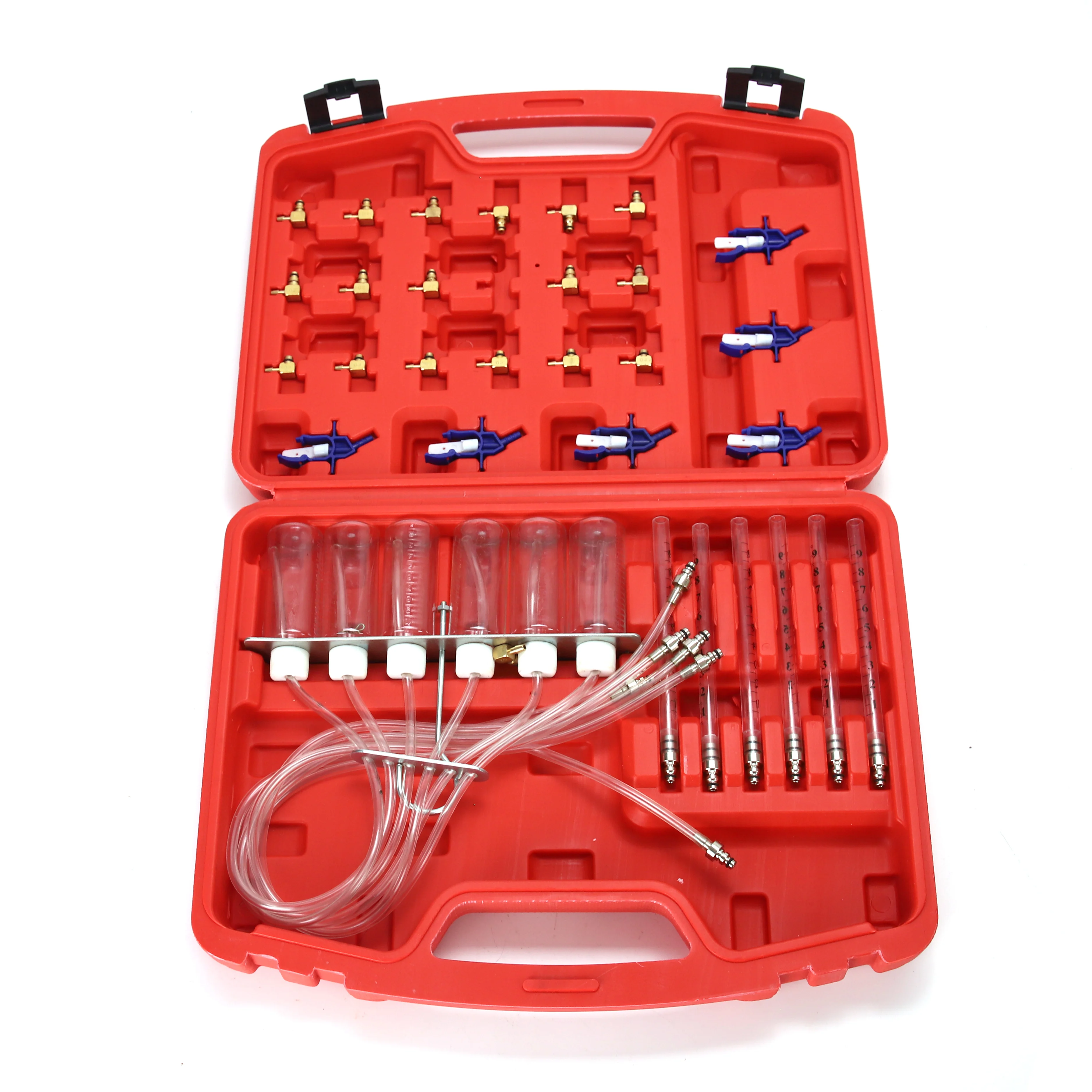 Wholesale Diesel Injector Flow Tester Spill Meter Kit Diagnostic Cylinder Common Rail Adaptor Test Tool