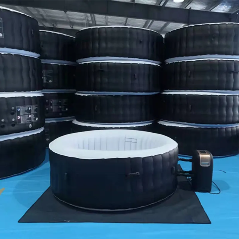 1 2 6 8 Person Best Redetube Portable Cold Ass Massage Outdoor Hydro jet Mini Whirlpool Piscina Spa Inflatable Hot Tub