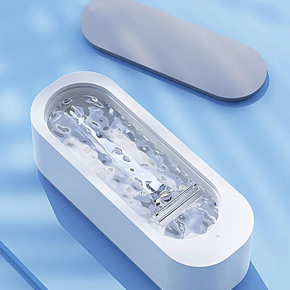 New Small Portable Denture Eyeglasses Coins Silver Cleaning Machine High Quality Household Ultrasonic Jewellery Cleaner
