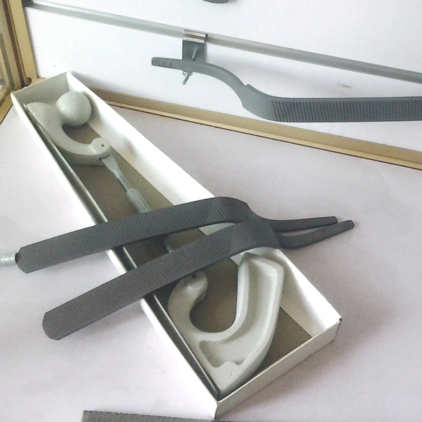 One Side Double Cut Hardness Hand Bent Types Twisted Special use Steel Files