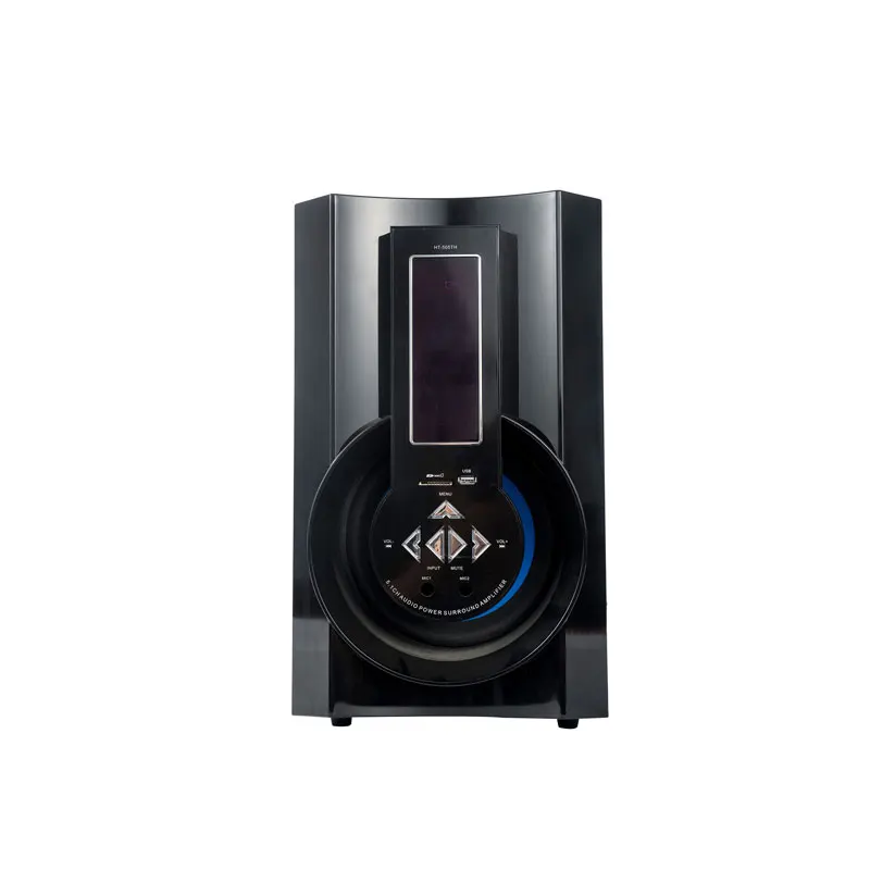 Heavy Bass 5.1 Home Theatre System Active Audio Player Woofer Speaker with BT Fm Funtion