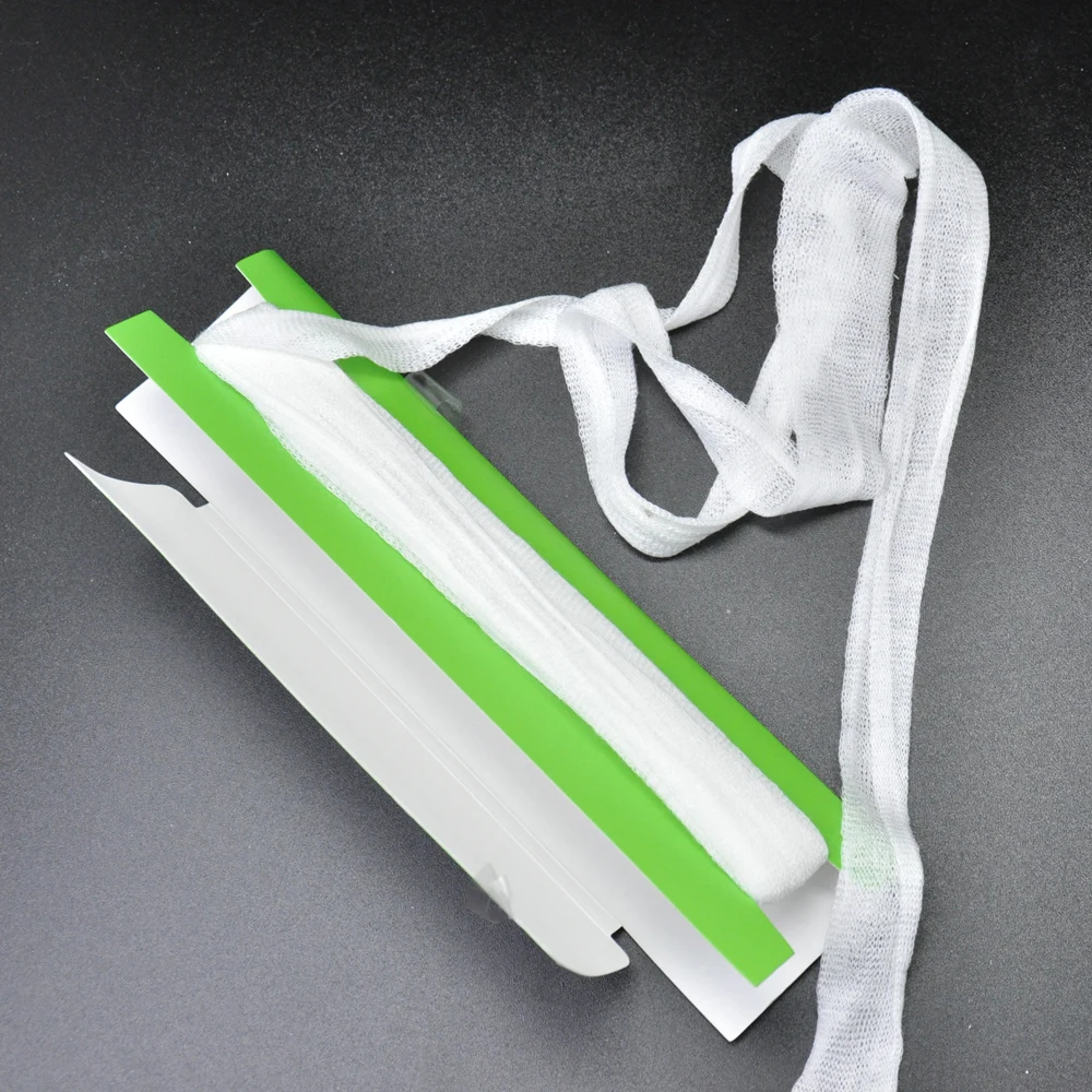 Stock 5M PVA 37mm Wide Mesh Refill Water Soluble Carp Fishing Stocking Boilie Rig Dissolving Bait Net Wrap Bags