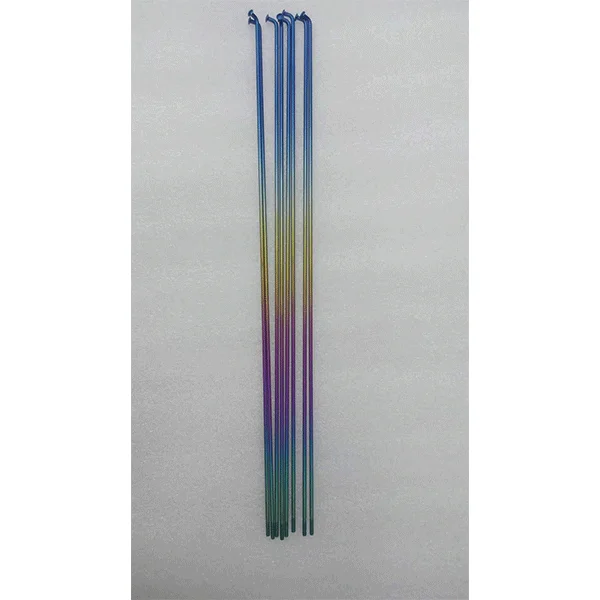 
High quality titanium bicycle spokes multi color can be custom made 