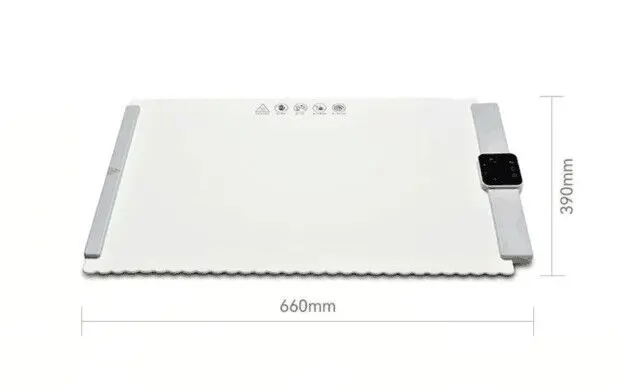 Portable Foldable Electric Warming Tray Customized Square Silicone Heating Mat for Kitchen or Party for Table Use