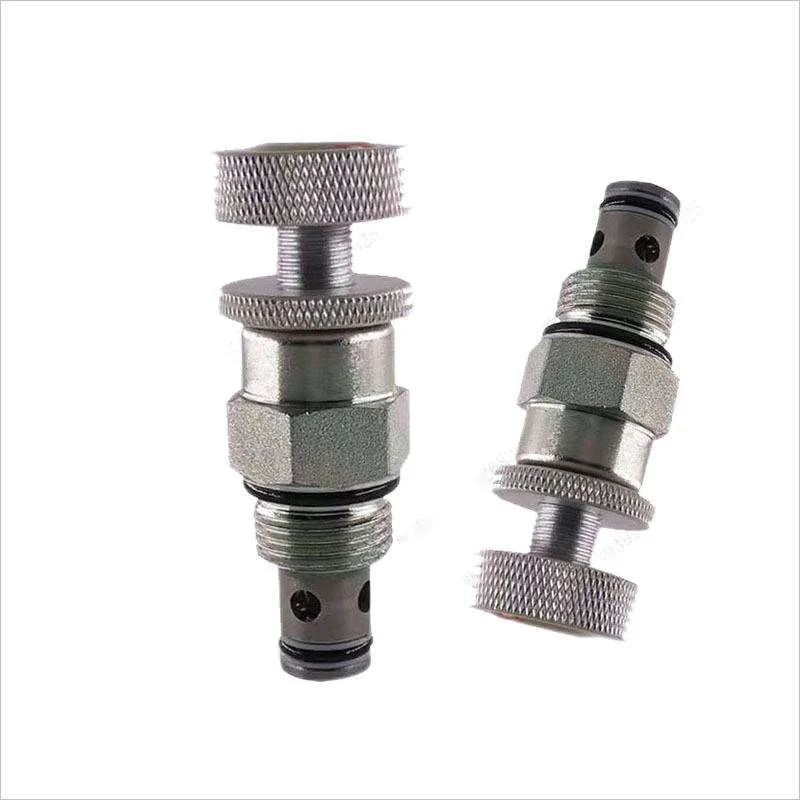 Factory Custom Industrial Hydraulic Throttle Valve Screw Type Pressure Control Regulating Throttle Valve