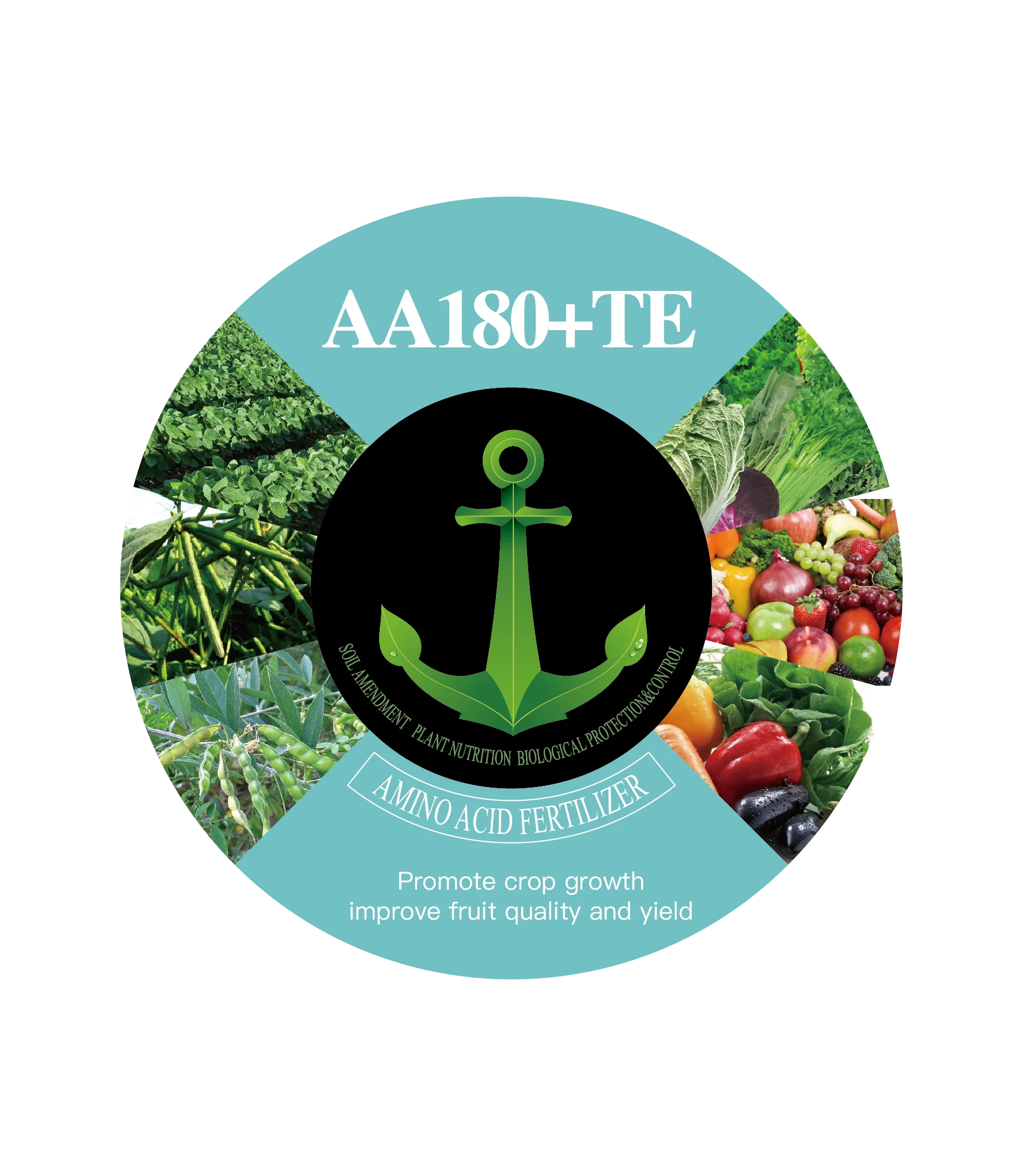 
 Жидкий аминокислота + TE листвы распыления удобрений AA180 якорь бренд  