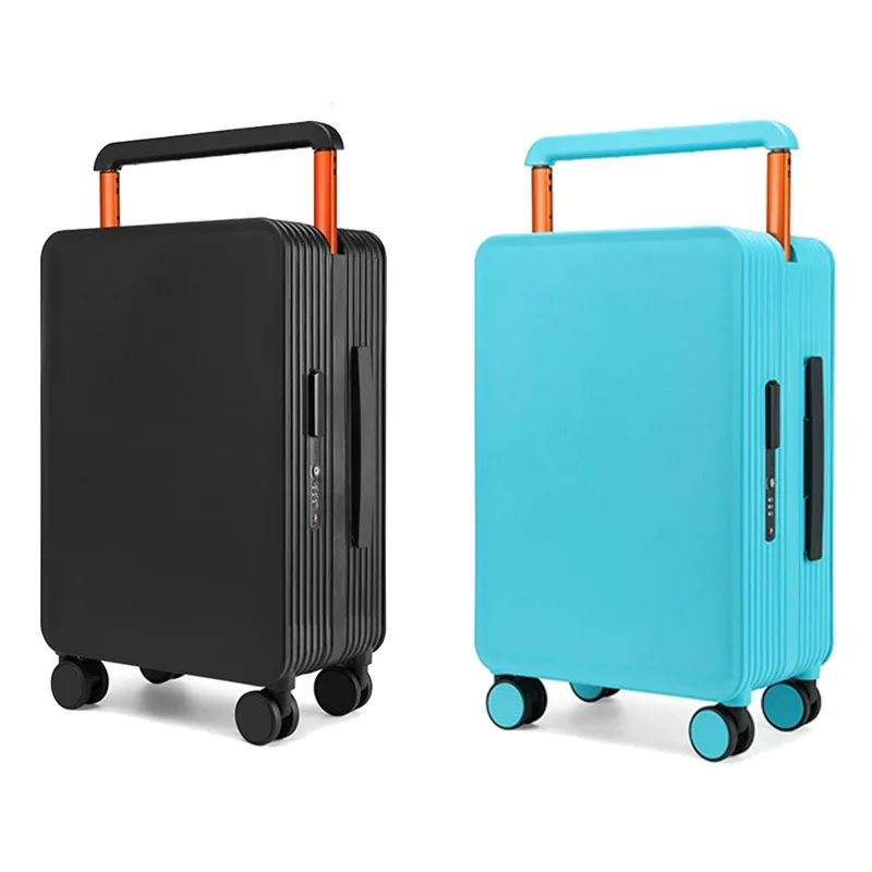 Popular Luxury Wide Pull Rod Suit Case Universal Wheel TSA Lock Hard Shell custom suitcase