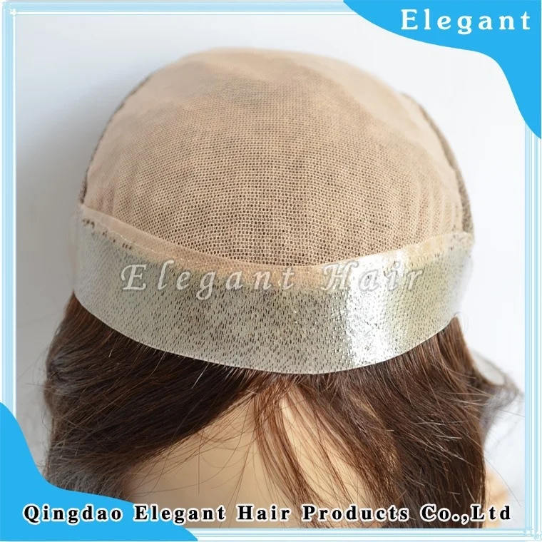 Online Silk Top Base Real Natural European Virgin Human Hair Women Transparent Full HD Lace Wig with PU Thin Skin Perimeter