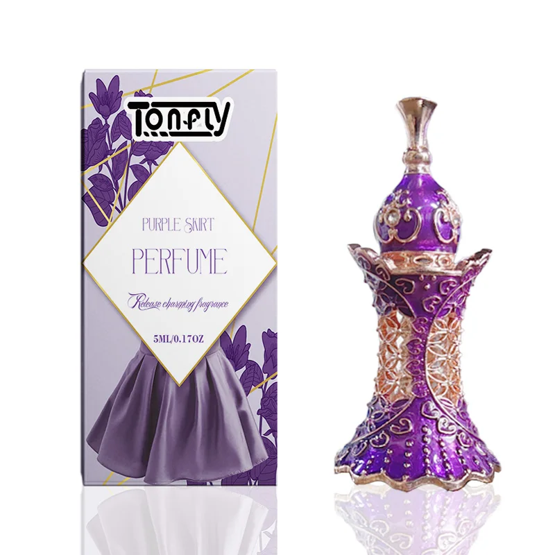 TONFLY 5ML Concentrated Perfume Oil Gold Bottle For Women Original Long Lasting Seductive Arabic Eau De Parfum