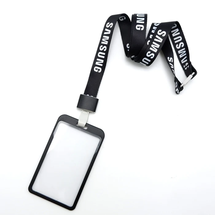 
Custom logo luxury military reel badge holder identify lanyard 