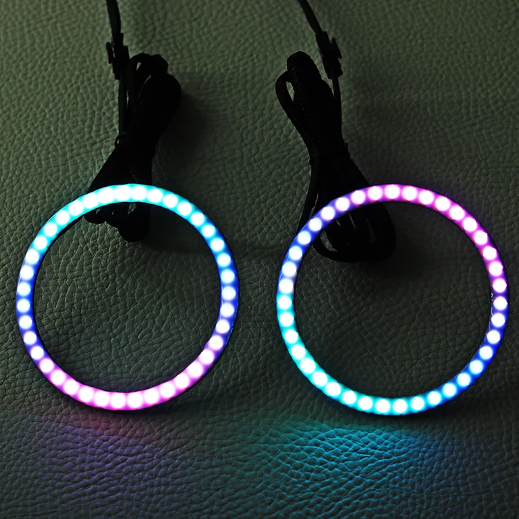  Новинка 2012 белое гелевое покрытие IP65 водонепроницаемые кольца 80 мм с СИД RGB