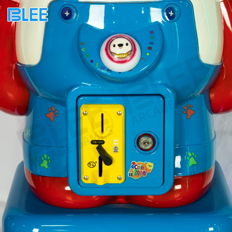 Popular Cute Bear Toy Capsule Machine Kids Coin Operated Game Machine Candy Business Gashapon Vending Machine