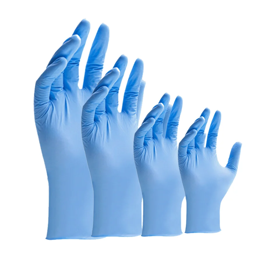Medical Gloves Exam Purism US Level High Quality 100 Pcs Box Doctor Nurse Use Guantes de Nitrilo NBR Examination Gloves