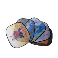 screen printing folded curtain for car / side window car sunshade