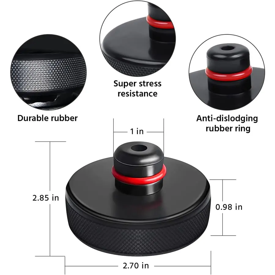Car Jack Pad Adapter For Tesla Model 3 Y S X Car Rubber Jack Pad