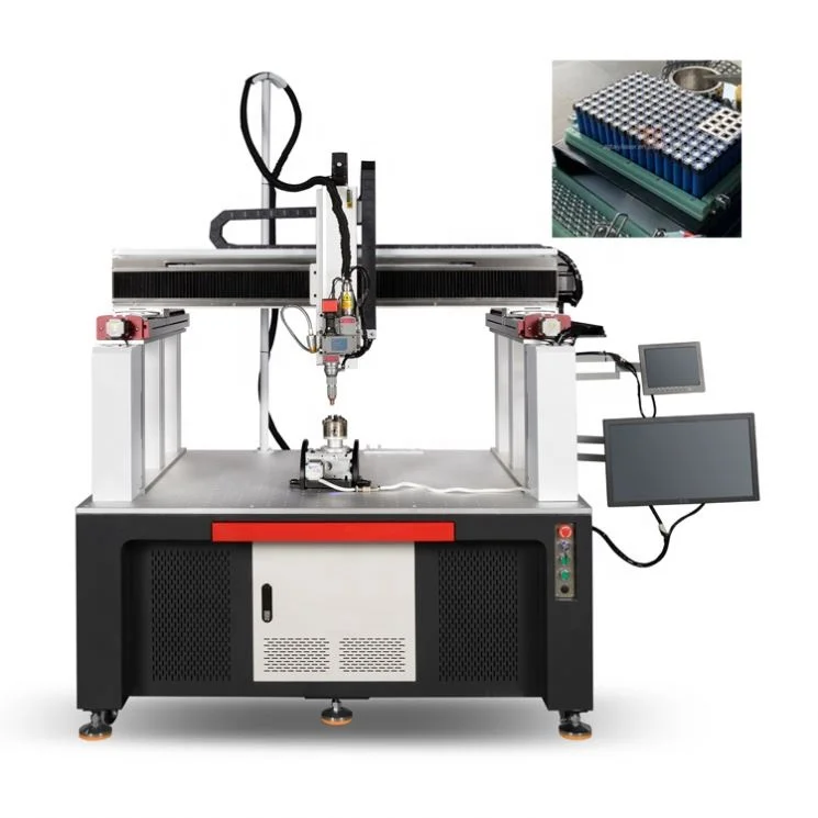 Canton Fair Promotion 1500W 2000W 3000W 6KW Auto Full-automatic Laser Metal Welding Machine For Lithium Li-ion Battery Welding