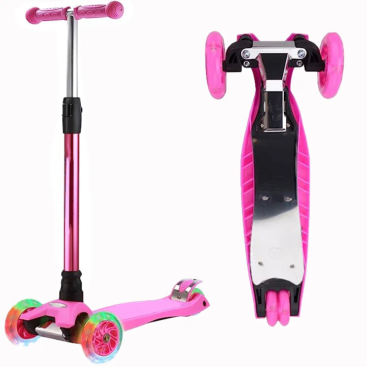 Wholesale Hot Sale Kid Scooter Pink Unisex 3 Wheel Children Scooter Kids Aluminum For Sale
