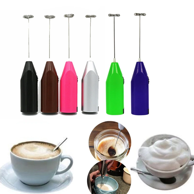 2022 Hot Portable Milk Frother Small Handheld Mini electric Mixer Blender Milk Coffee Frother