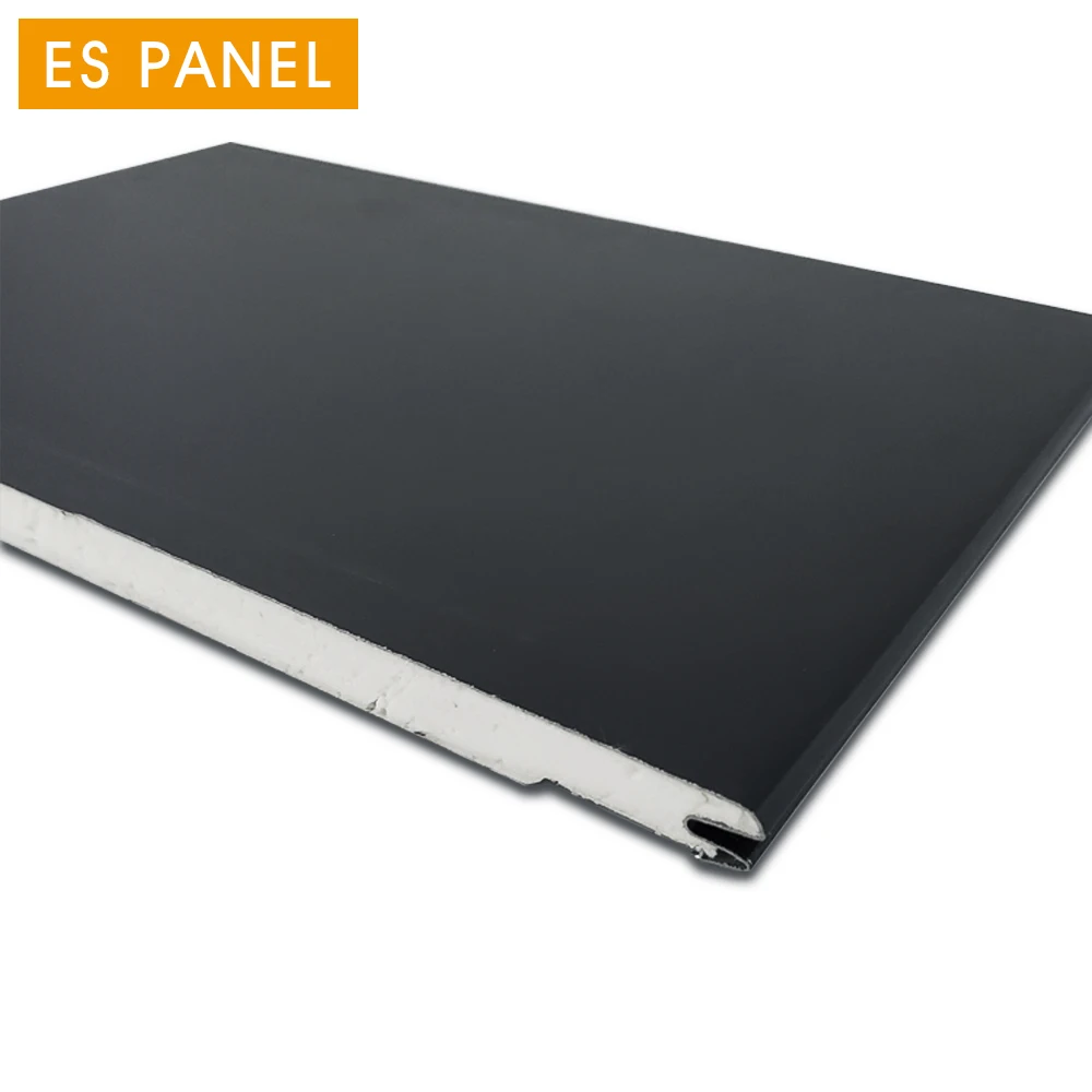 Waterproof fireproof Insulated metal exterior wall panels pu sandwich panel steel house wall panel