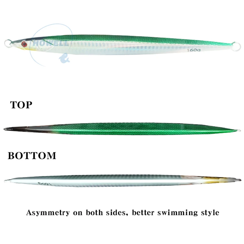 Speed Metal Jig Vertical Jigging Lure 185mm 160g Tuna Leurre Artificial Pesca Isca Fishing Tackle