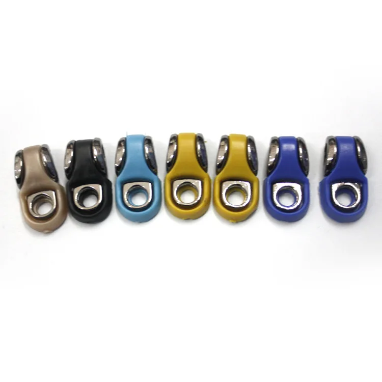 Colorful Zinc Alloy Metal Speed Shoe Lace Hook / Shoes Eyelets And Hooks For Climbing Boot