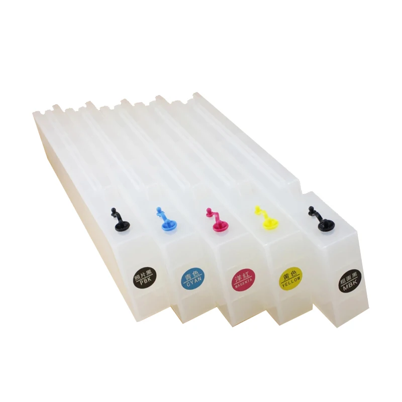 700ML 350ML Empty Refillable Ink Cartridge With Chip for Epson SureColor T3000 T5000 T7000 T3200 T5200 T7200 T3070 T5070 T7070