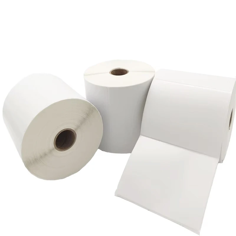Best Sale Custom Thermal Label Roll Manufacturers Custom Size Waterproof Shipping Label