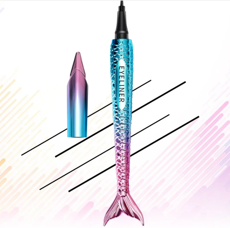 New Mermaid Eyeliner Eye Makeup Waterproof Liquid Eyeliner Make Up Beauty Cosmetics Long-lasting Eye Liner Pencil Makeup Tools