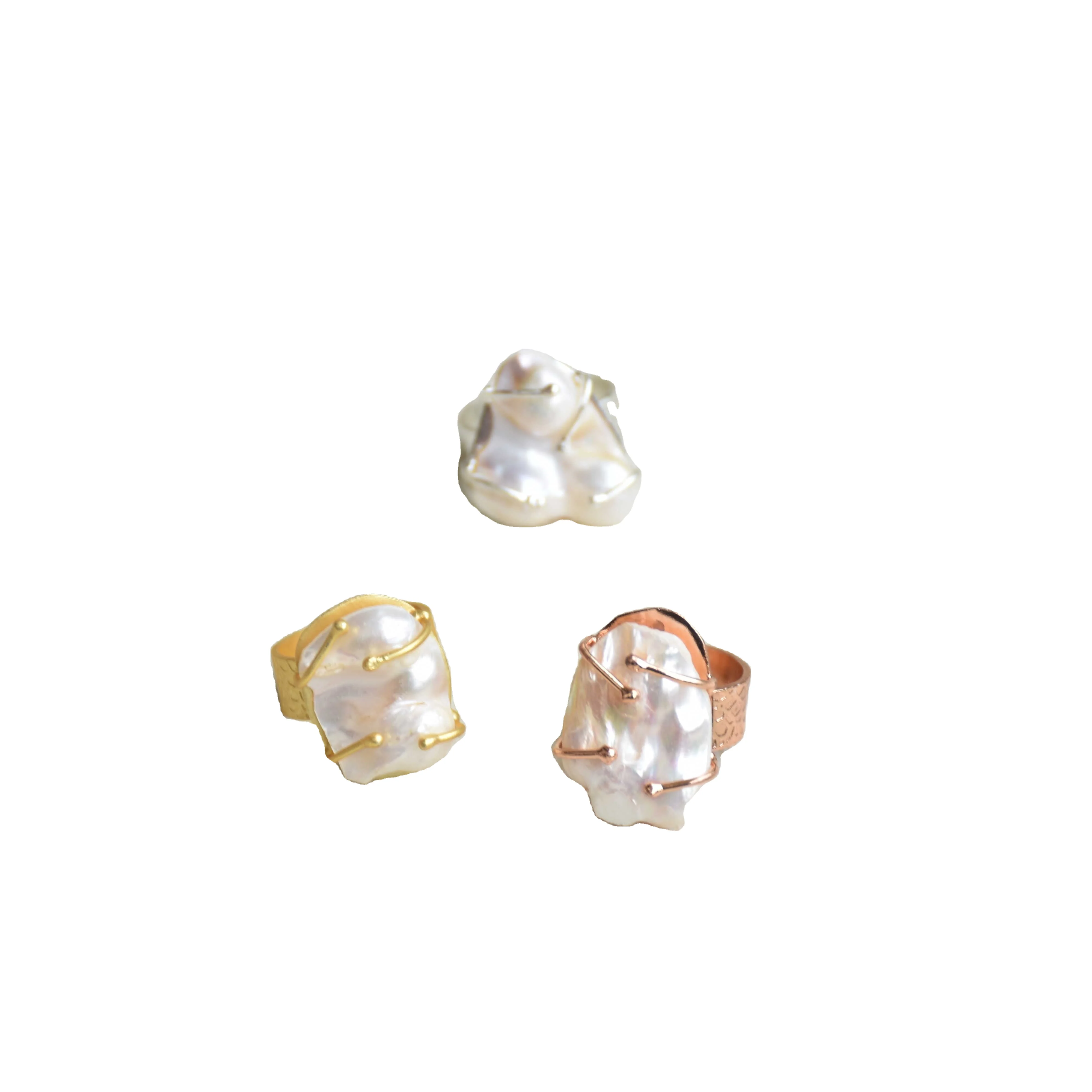 Natural Handmade Manufactured Finger Rings Fashionable Jewelry