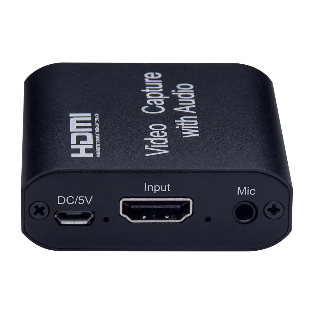  HDVC4 компьютерная игра живая запись коробка металлический корпус с аудио HD 4K Карта