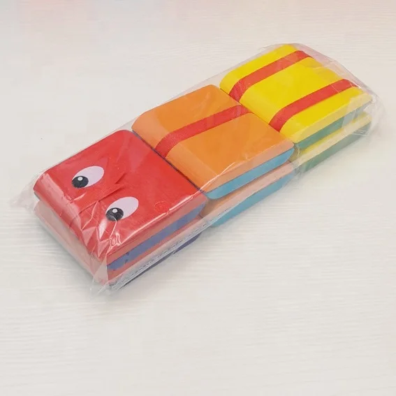 Colorful Educational Wooden Magic Chip Flip Over Flap Toy for kids