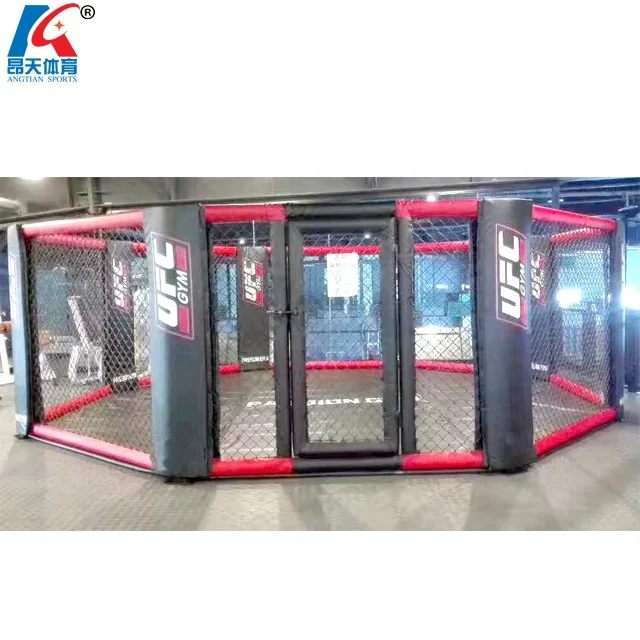 angtian sports good quality of boxing hall octagon mma cages sale